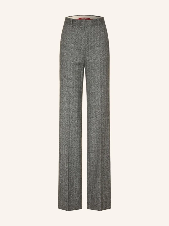 Zdjęcie produktu Max Mara Studio Spodnie Typu Marlena Edicola Z Dżerseju schwarz
