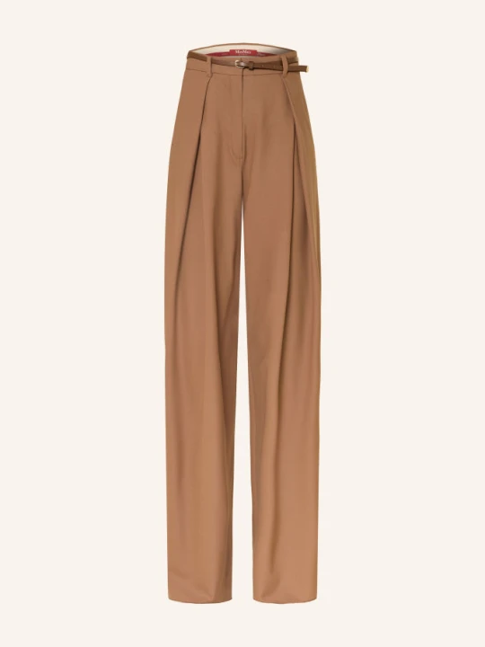 Zdjęcie produktu Max Mara Studio Spodnie Typu Marlena Marki Aere braun BRĄZOWY