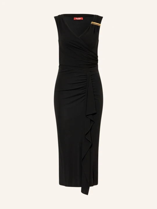 Zdjęcie produktu Max Mara Studio Sukienka Koktajlowa Aureo Z Dżerseju schwarz CZARNY