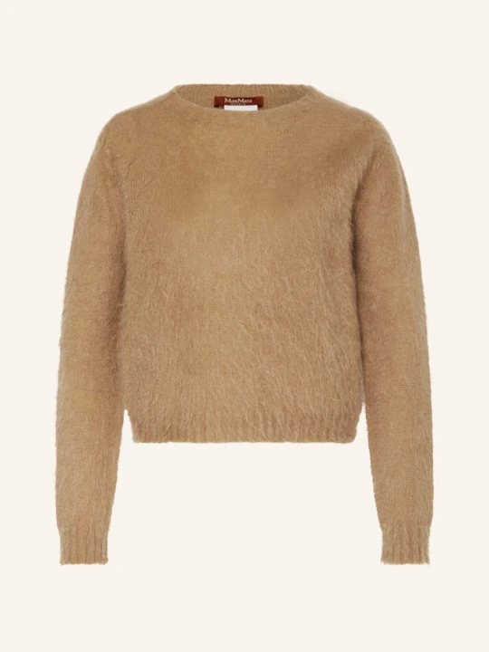 Zdjęcie produktu Max Mara Studio Sweter Aceto Z Dodatkiem Moheru braun CAMELOWY