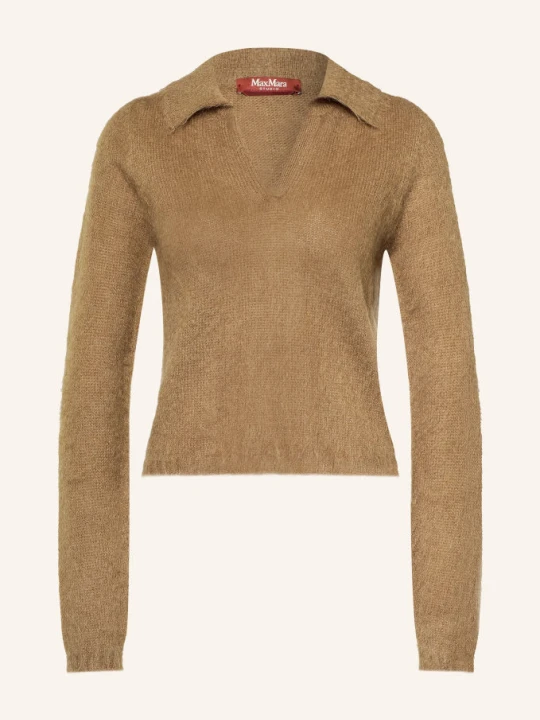 Zdjęcie produktu Max Mara Studio Sweter Febe Z Moherem braun BRĄZOWY