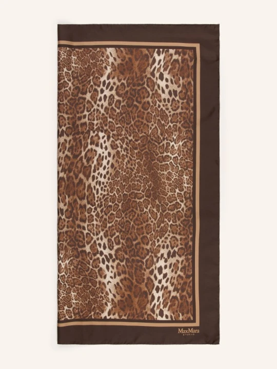Zdjęcie produktu Max Mara Studio Szalik Jedwabny Aquila braun