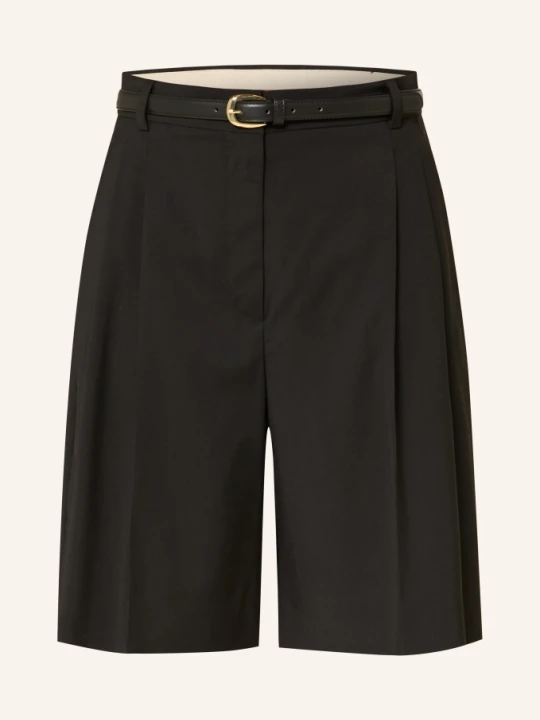 Zdjęcie produktu Max Mara Studio Szorty Adorno schwarz CZARNY