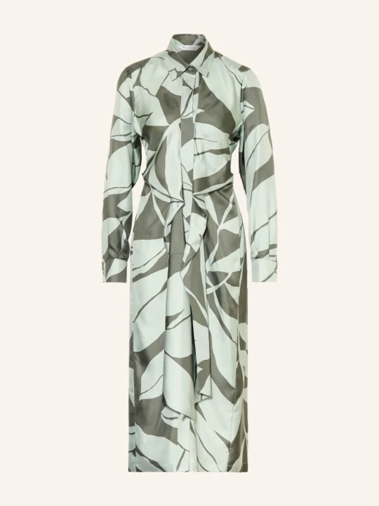 Zdjęcie produktu Max Mara Sukienka Koszulowa Robinia Z Satyny gruen zielony