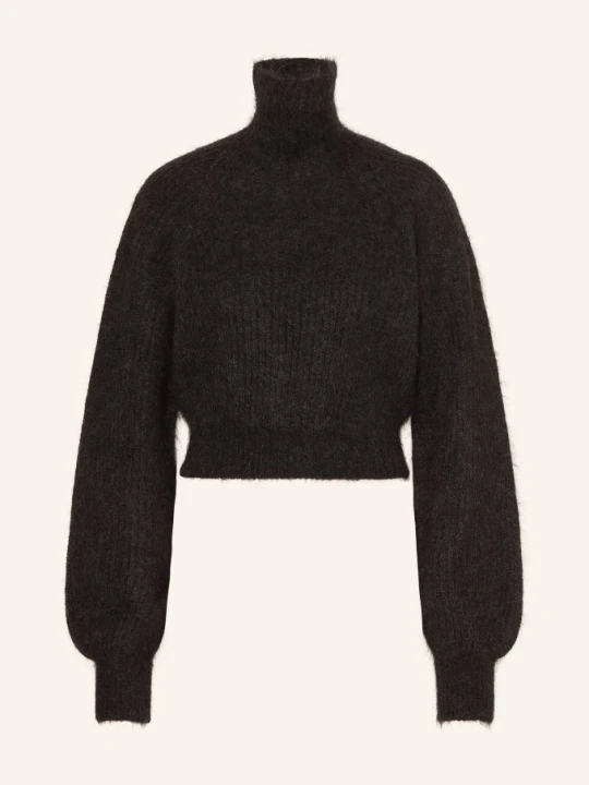 Zdjęcie produktu Max Mara Sweter Adorno Z Moherem grau CZIEMNOSZARY