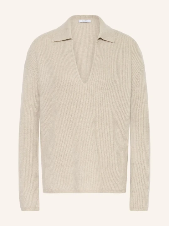 Zdjęcie produktu Max Mara Sweter Z Kaszmiru Gomma beige
