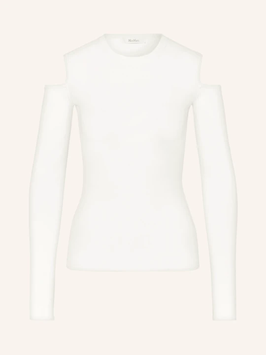 Zdjęcie produktu Max Mara Sweter Z Odkrytymi Ramionami Vik weiss BIAŁY