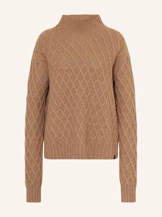 Zdjęcie produktu Max Mara Sweter Z Wielbłądziej Sierści Moli braun CAMELOWY