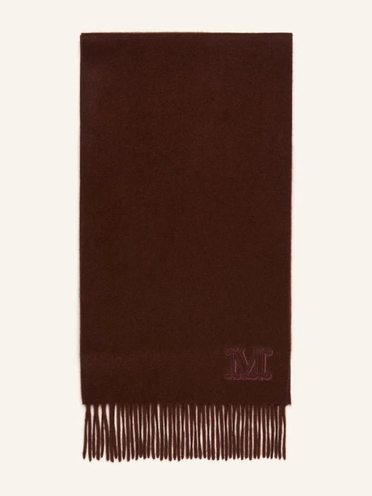 Zdjęcie produktu Max Mara Szal Z Kaszmiru Alia braun CIEMNOBRĄZOWY