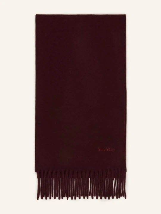 Zdjęcie produktu Max Mara Szalik Fragore rot CIEMNOCZERWONY
