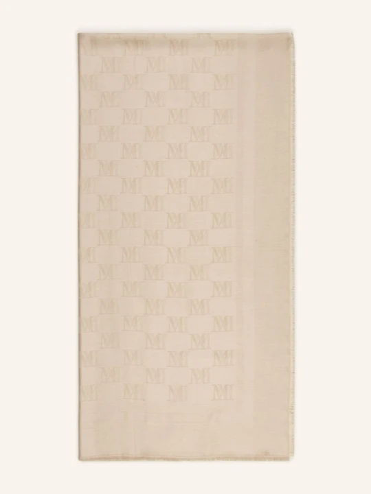 Zdjęcie produktu Max Mara Szalik Gelato Z Jedwabiem beige