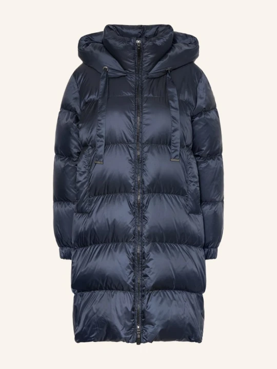 Zdjęcie produktu Max Mara The Cube Płaszcz Puchowy Marte Z Odpinanym Kapturem blau GRANATOWY