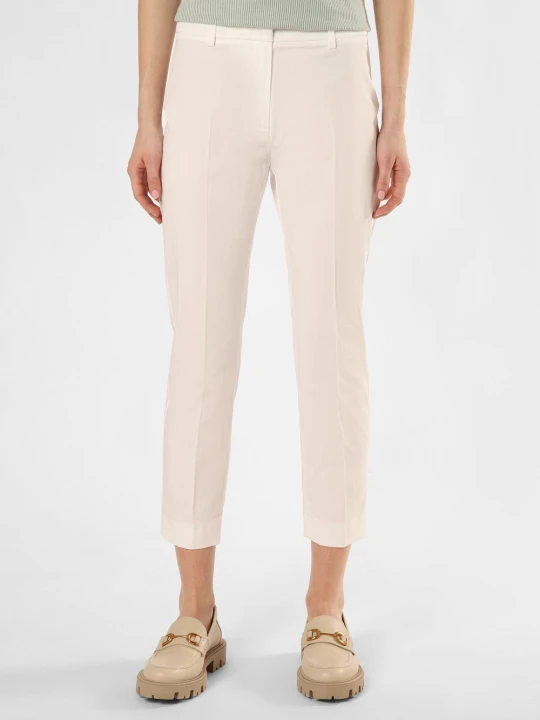 Zdjęcie produktu Weekend Max Mara Spodnie - Cecco Kobiety Bawełna biały