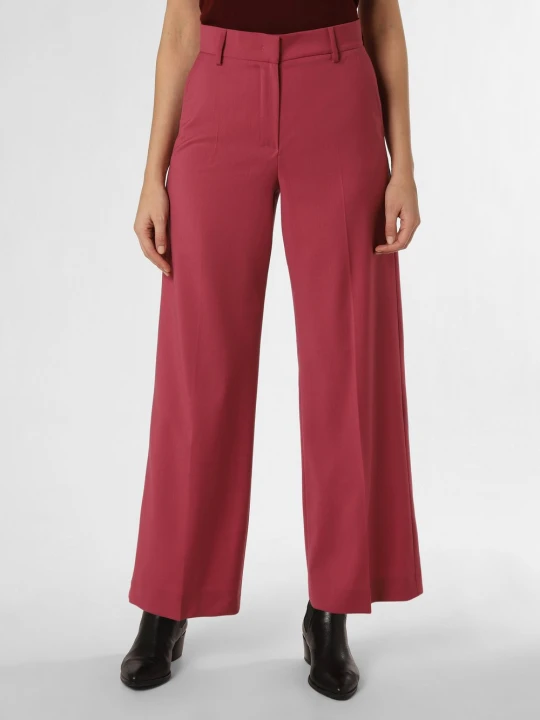 Zdjęcie produktu Weekend Max Mara Spodnie - Visivo Kobiety wełna ze strzyży wyrazisty róż