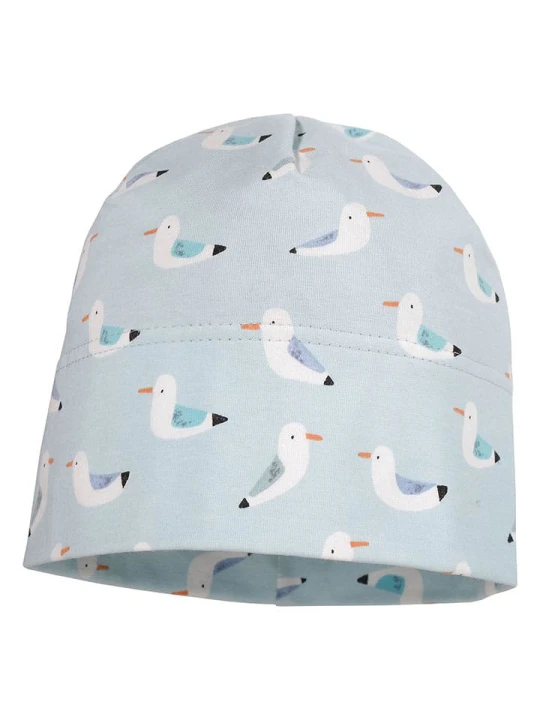 Zdjęcie produktu MaxiMo Czapka beanie w kolorze biało-błękitnym rozmiar: 55 cm