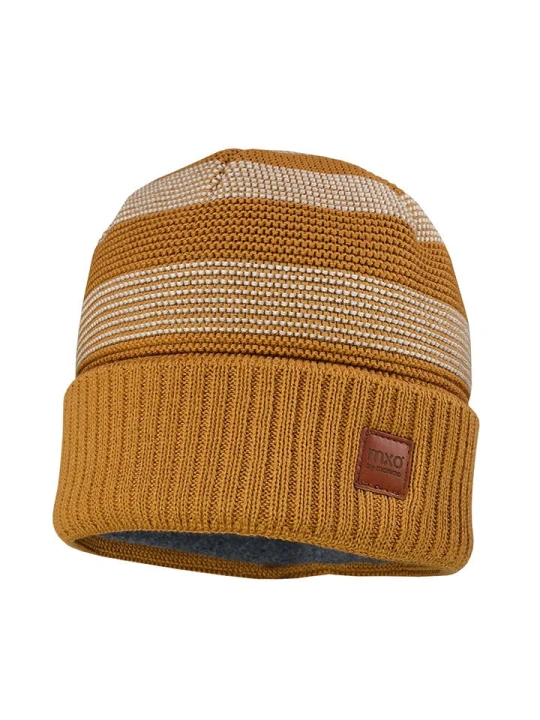 Zdjęcie produktu MaxiMo Czapka beanie w kolorze jasnobrązowym rozmiar: 51 cm