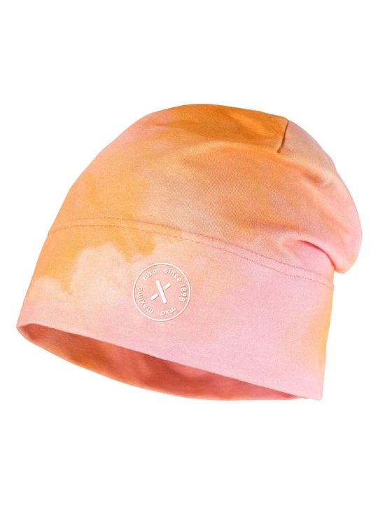 Zdjęcie produktu MaxiMo Czapka beanie w kolorze pomarańczowo-jasnoróżowym rozmiar: 57 cm