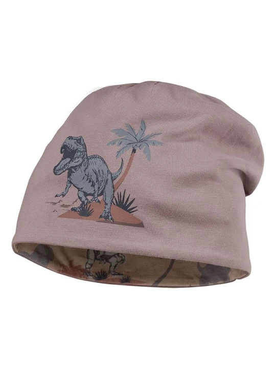 Zdjęcie produktu MaxiMo Czapka beanie w kolorze szaroróżowym rozmiar: 51 cm