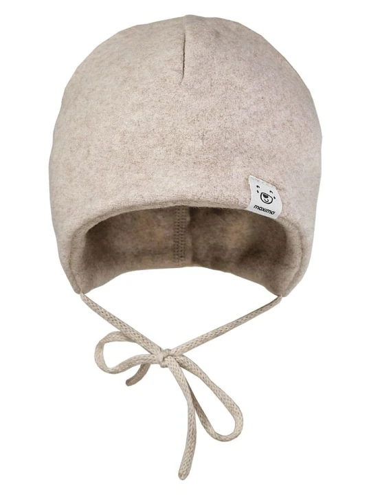 Zdjęcie produktu MaxiMo Czapka niemowlęca w kolorze beżowym rozmiar: 45 cm