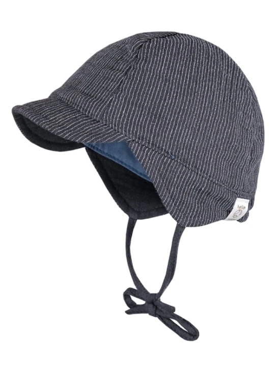 Zdjęcie produktu MaxiMo Czapka w kolorze antracytowo-białym rozmiar: 43 cm