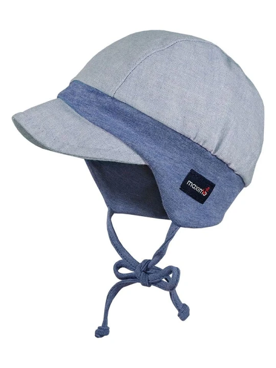 Zdjęcie produktu MaxiMo Czapka w kolorze błękitno-niebieskim rozmiar: 45 cm