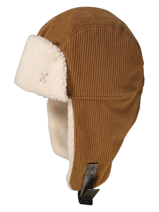 Zdjęcie produktu MaxiMo Czapka w kolorze jasnobrązowo-kremowym rozmiar: 57 cm