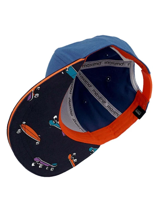 Zdjęcie produktu MaxiMo Czapka w kolorze niebiesko-czerwonym rozmiar: 51 cm