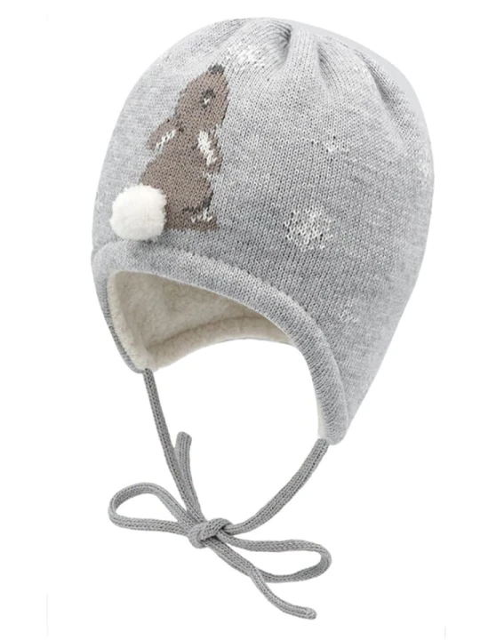 Zdjęcie produktu MaxiMo Czapka w kolorze szarym rozmiar: 39 cm