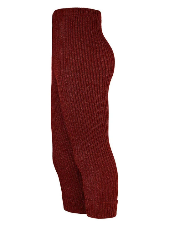 Zdjęcie produktu MaxiMo Legginsy wełniane w kolorze bordowym rozmiar: 110