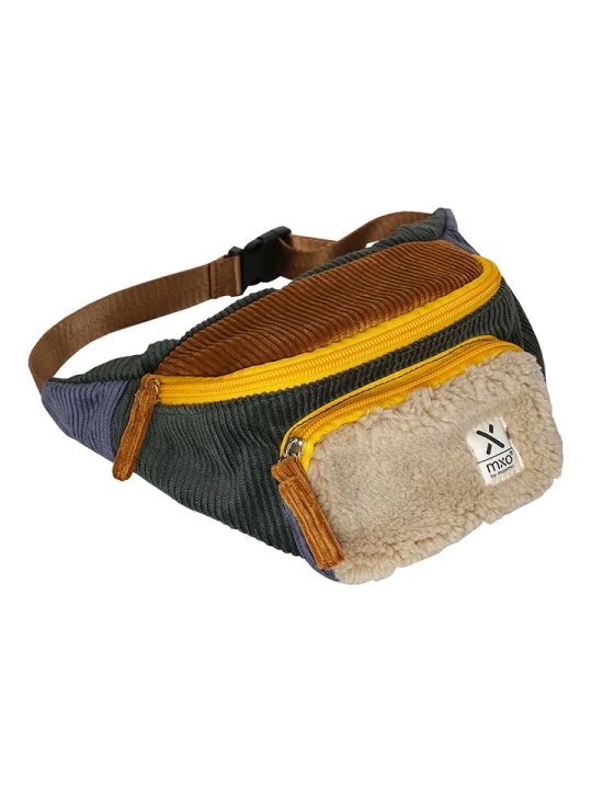 Zdjęcie produktu MaxiMo Saszetka w kolorze jasnobrązowo-granatowym - 26 x 18 cm rozmiar: onesize