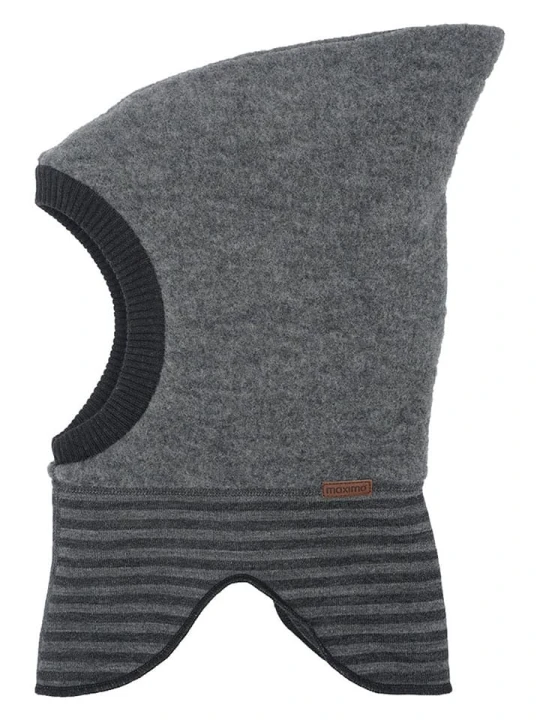 Zdjęcie produktu MaxiMo Wełniana kominiarka w kolorze szaro-czarnym rozmiar: 55 cm