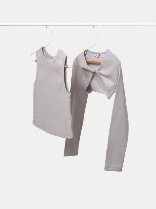 Zdjęcie produktu Mayoral Bluzka 6150 Szary Regular Fit