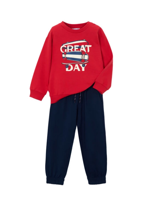Zdjęcie produktu Mayoral Dres 3882 Czerwony Regular Fit