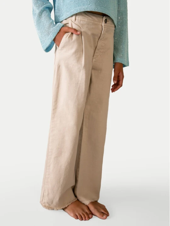 Zdjęcie produktu Mayoral Jeansy 6549 Beżowy Regular Fit