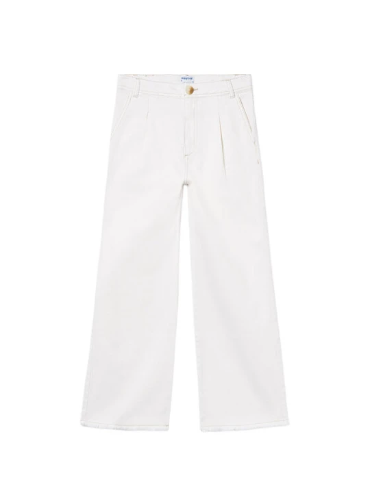 Zdjęcie produktu Mayoral Jeansy 6549 Kremowy Regular Fit