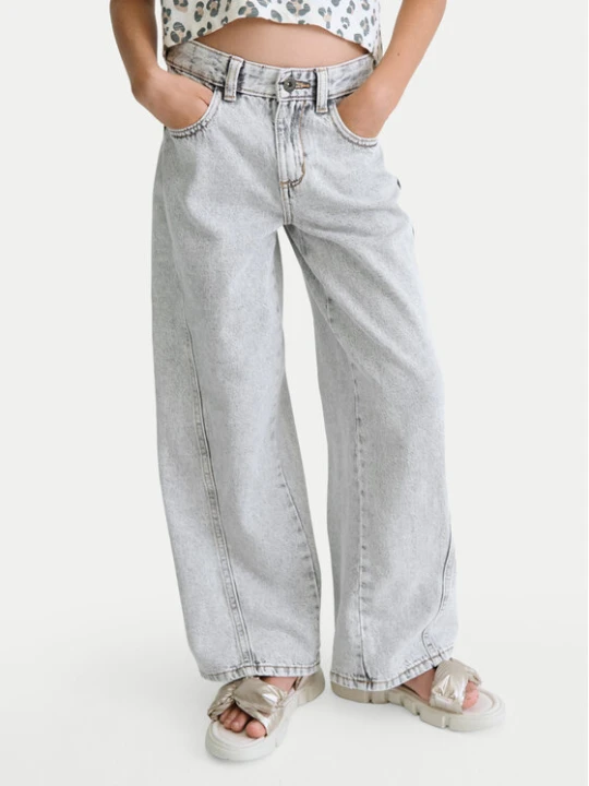 Zdjęcie produktu Mayoral Jeansy 6552 Szary Wide Leg