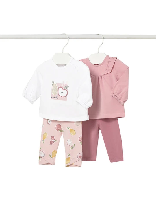 Zdjęcie produktu Mayoral Komplet bluzka i legginsy 1741 Różowy Regular Fit