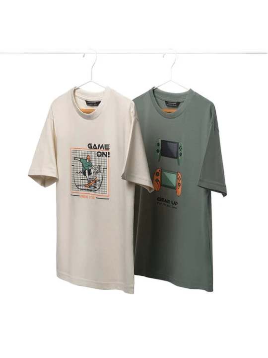 Zdjęcie produktu Mayoral Komplet t-shirtów 6040 Kolorowy Regular Fit