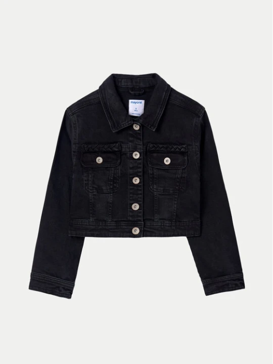 Zdjęcie produktu Mayoral Kurtka jeansowa 06460 Czarny Slim Fit
