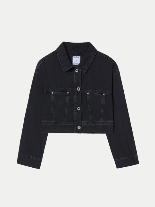 Zdjęcie produktu Mayoral Kurtka jeansowa 6405 Czarny Regular Fit