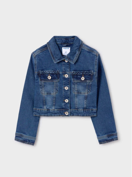 Zdjęcie produktu Mayoral Kurtka jeansowa 6460 Granatowy Regular Fit