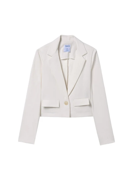 Zdjęcie produktu Mayoral Marynarka 6403 Biały Regular Fit