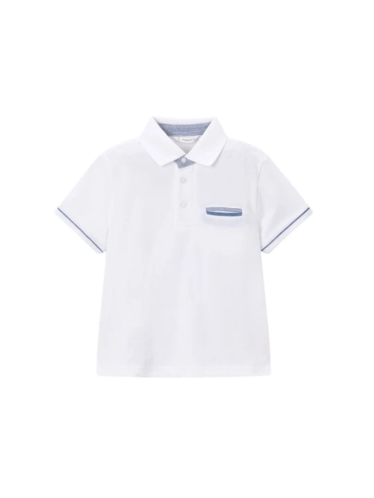 Zdjęcie produktu Mayoral Polo 3103 Biały Regular Fit