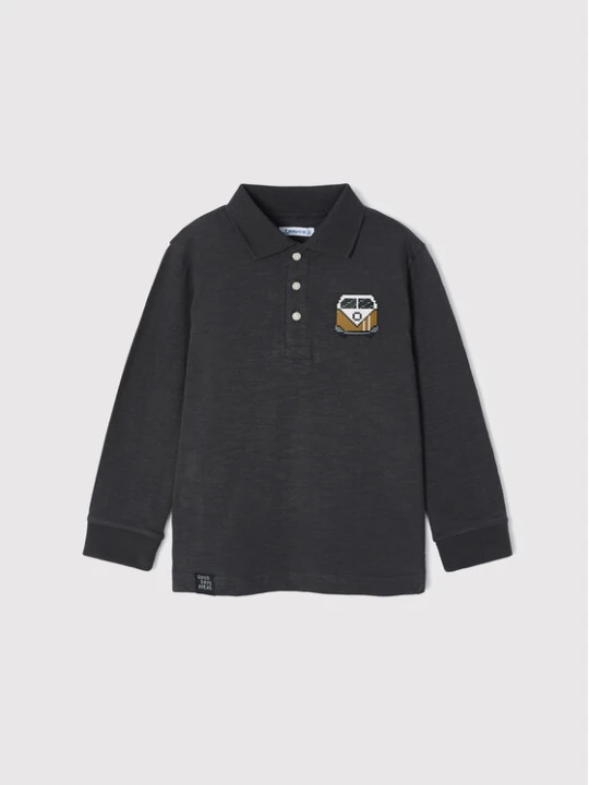 Zdjęcie produktu Mayoral Polo 4177 Szary Regular Fit