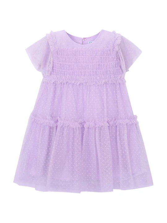 Zdjęcie produktu Mayoral Sukienka elegancka 3917 Fioletowy Regular Fit