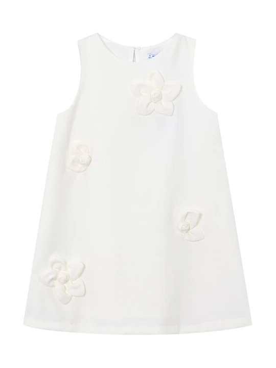 Zdjęcie produktu Mayoral Sukienka elegancka 3922 Écru Regular Fit Kremowy