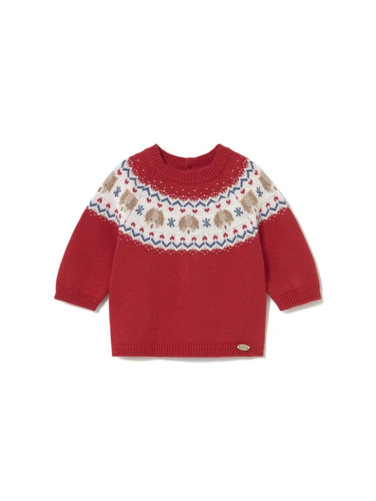 Zdjęcie produktu Mayoral Sweter 2336 Czerwony Regular Fit