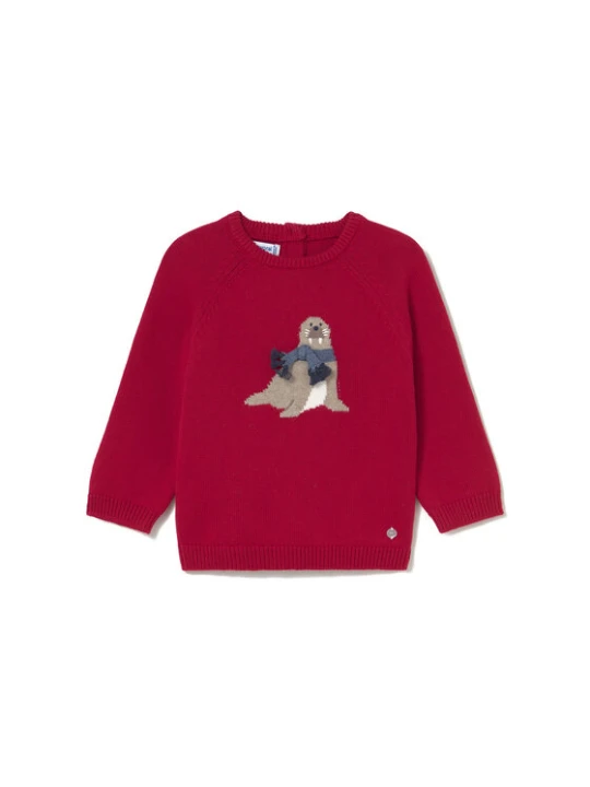 Zdjęcie produktu Mayoral Sweter 2345 Czerwony Regular Fit