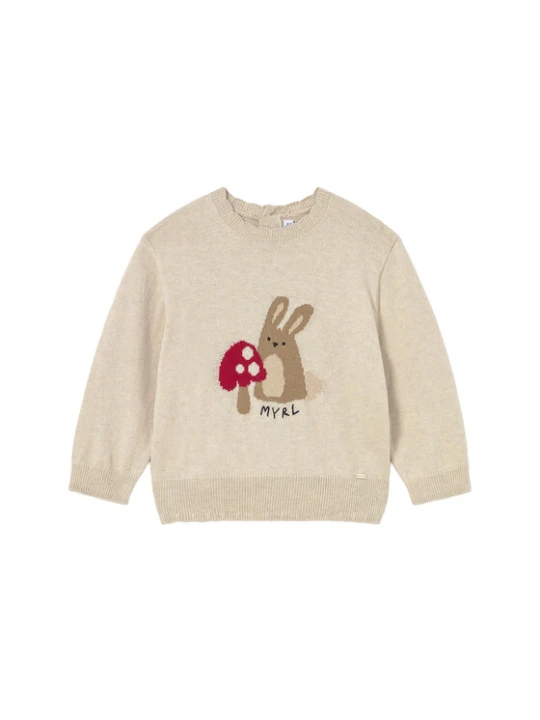 Zdjęcie produktu Mayoral Sweter 2354 Beżowy Regular Fit