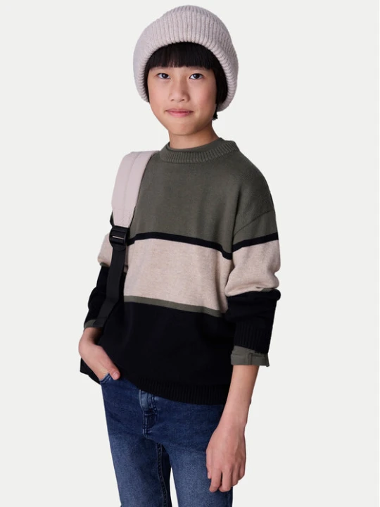 Zdjęcie produktu Mayoral Sweter 7303 Khaki Regular Fit